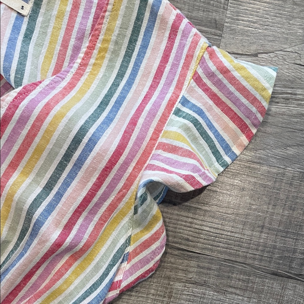 Marine Layer Multicolor Striped Asymmetrical Dress - image 6